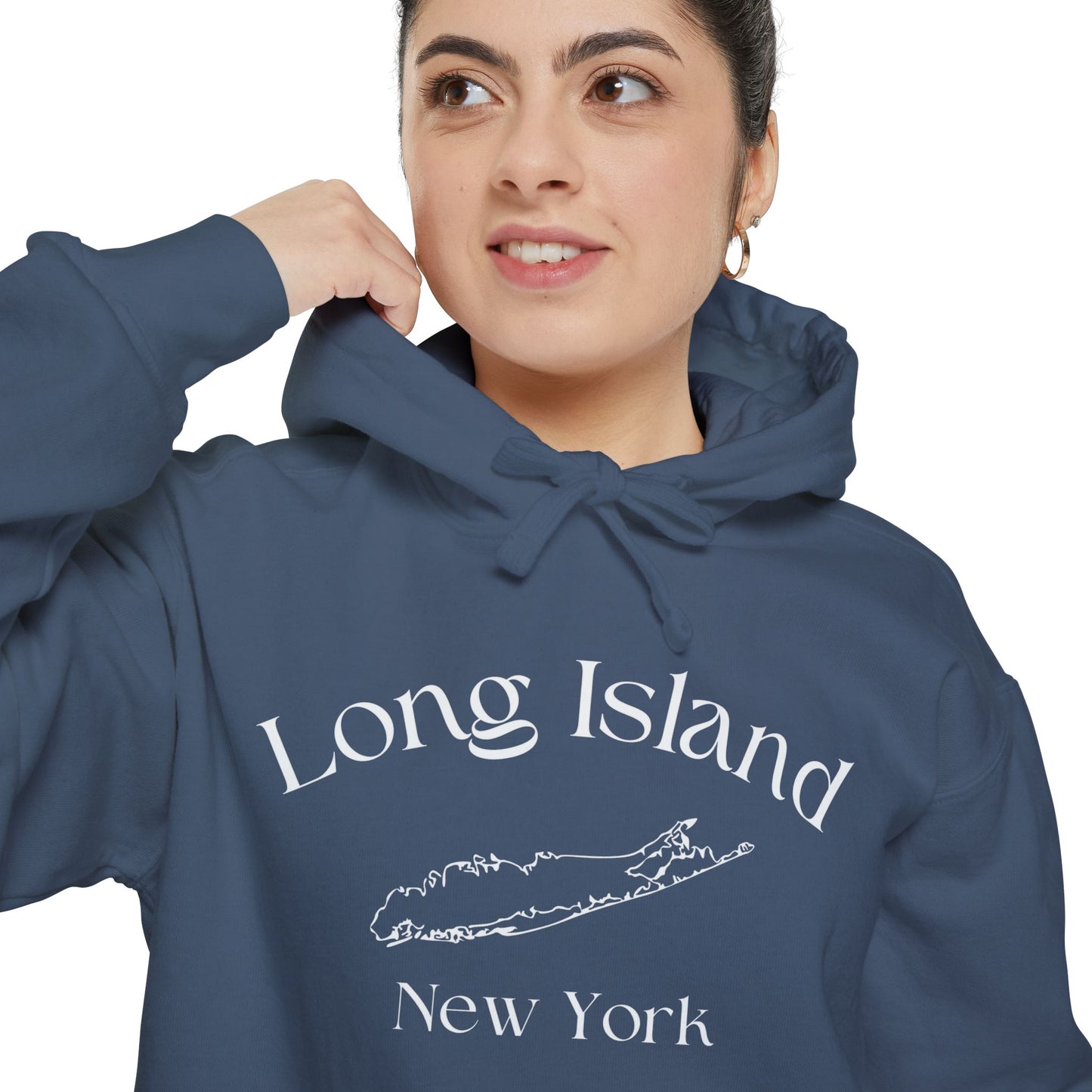 Long Island New York Graphic Hoodie