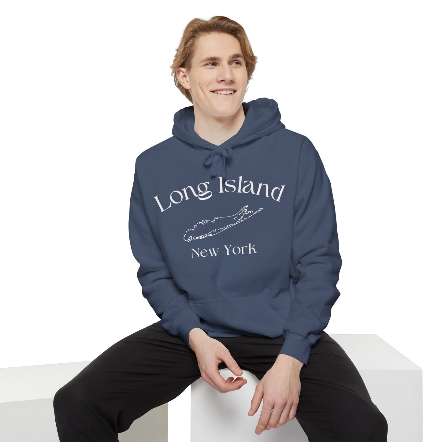 Long Island New York Graphic Hoodie